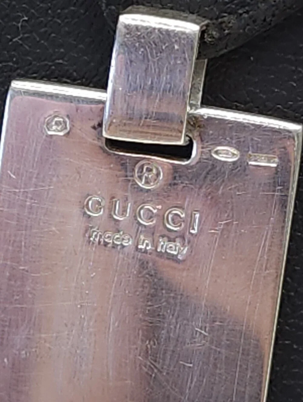 Authentic Gucci 925 Silver Taurus Necklace